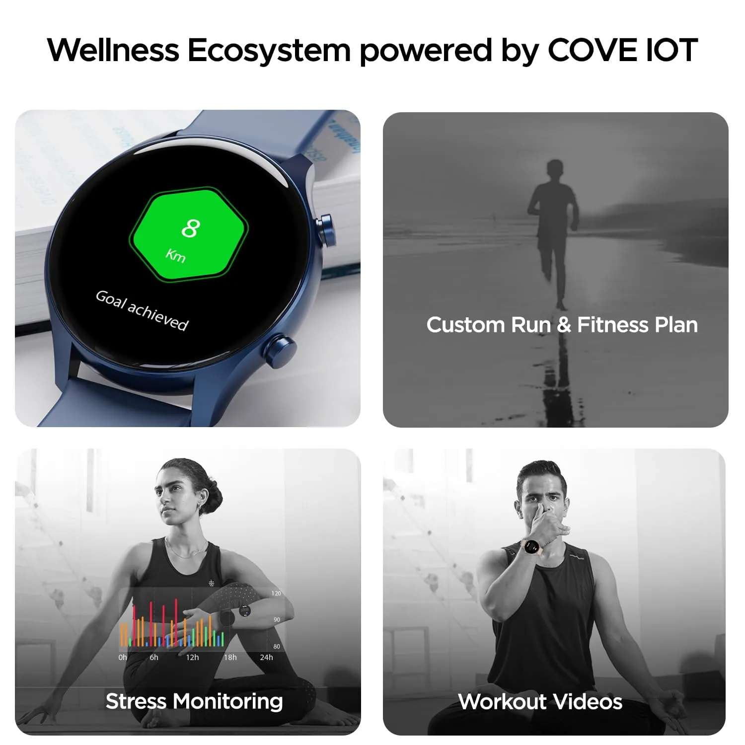boAt Lunar Connect Plus Smart Watch with 1.43" AMOLED Display, 2.5D Display, Advanced Bluetooth Calling 100 , Always on Display, 100  Watch Faces,Voice Assistant,IP68, HR & SpO2(Deep Blue)