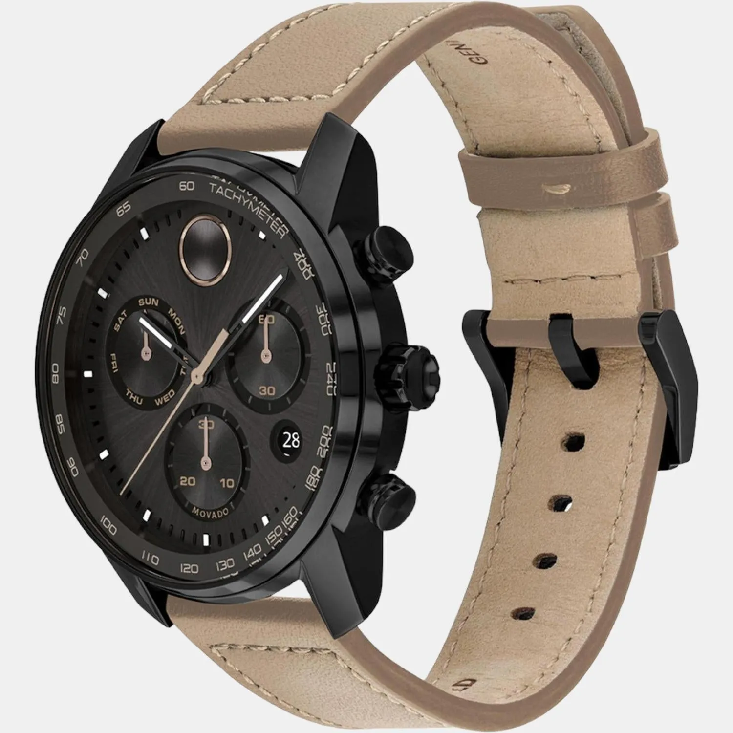 Bold Verso Men Analog Leather Watch 3600738