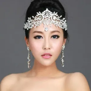 Bridal Luxury Rhinestone Tiara