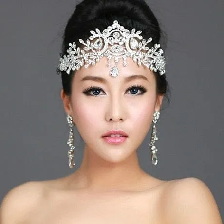 Bridal Luxury Rhinestone Tiara