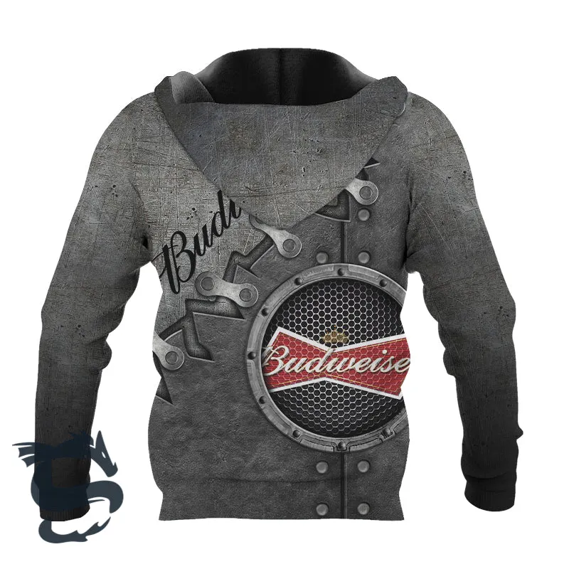 Budweiser Mechanical Hoodie & Zip Hoodie