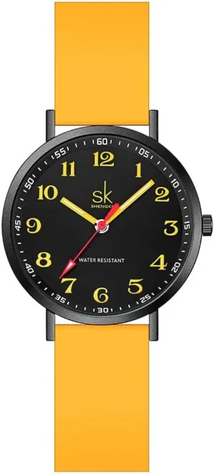 Casual Fashion Women Sport Watch Sweat Resistant Students Watch with Easy Read Dial and Silicone Band,Water Resistant