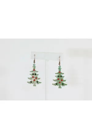 Christmas Tree Earrings