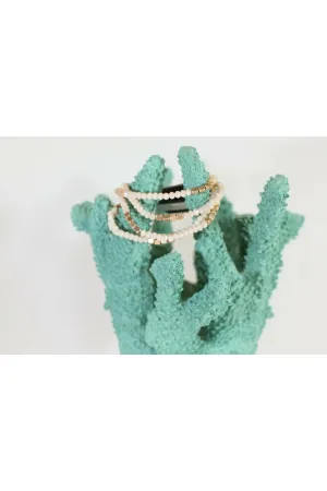 Cream Strand Bracelet