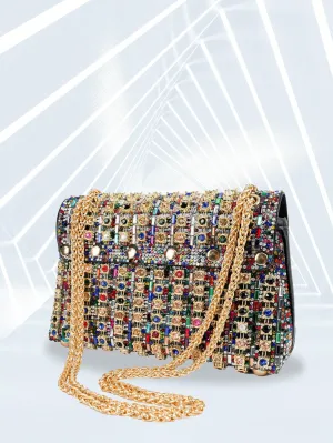 Diamond-Encrusted Evening Bag