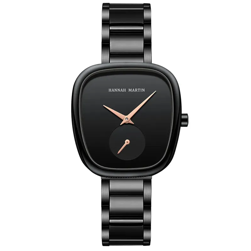 Fashionable Minimalist Style Oval Watches