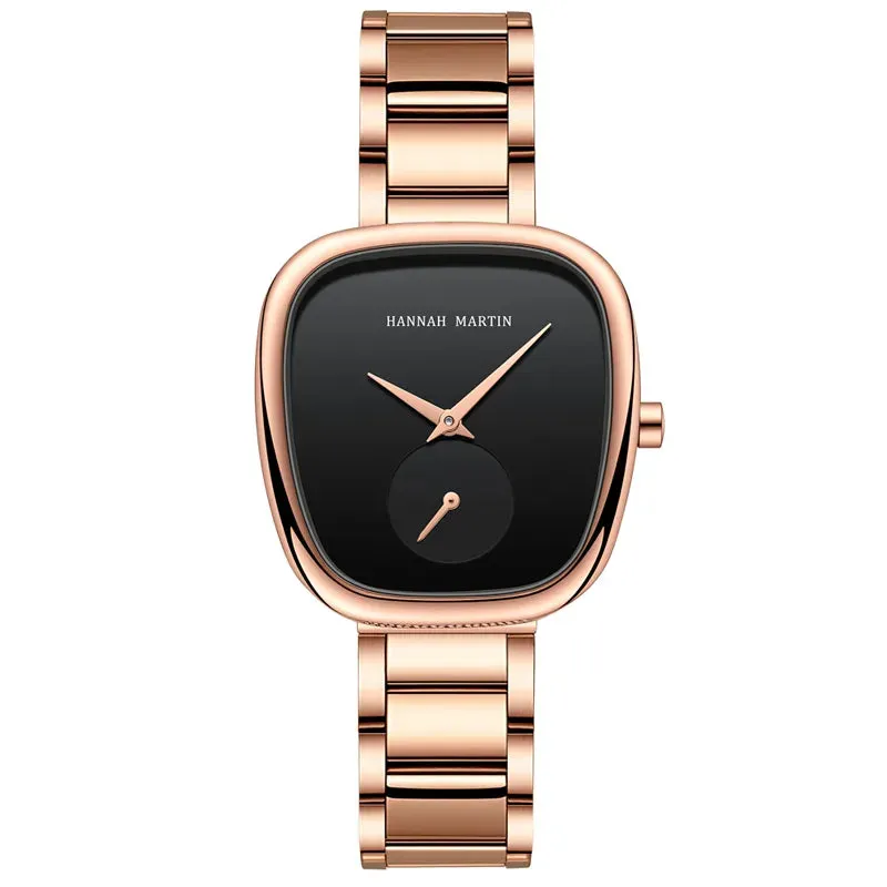 Fashionable Minimalist Style Oval Watches
