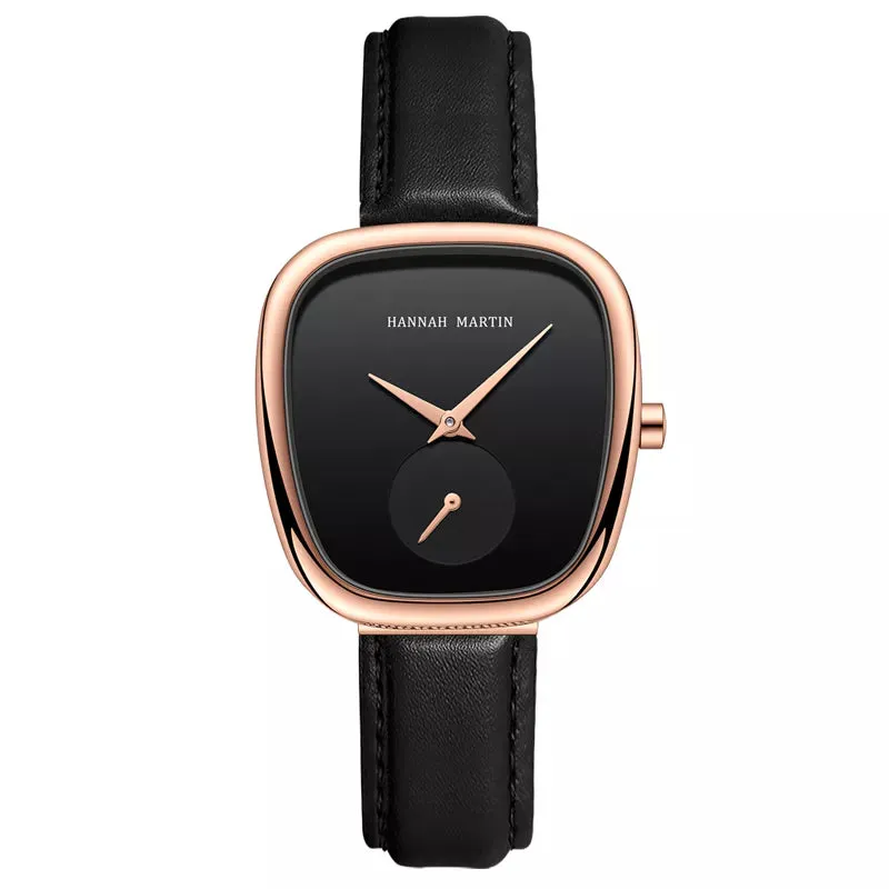 Fashionable Minimalist Style Oval Watches