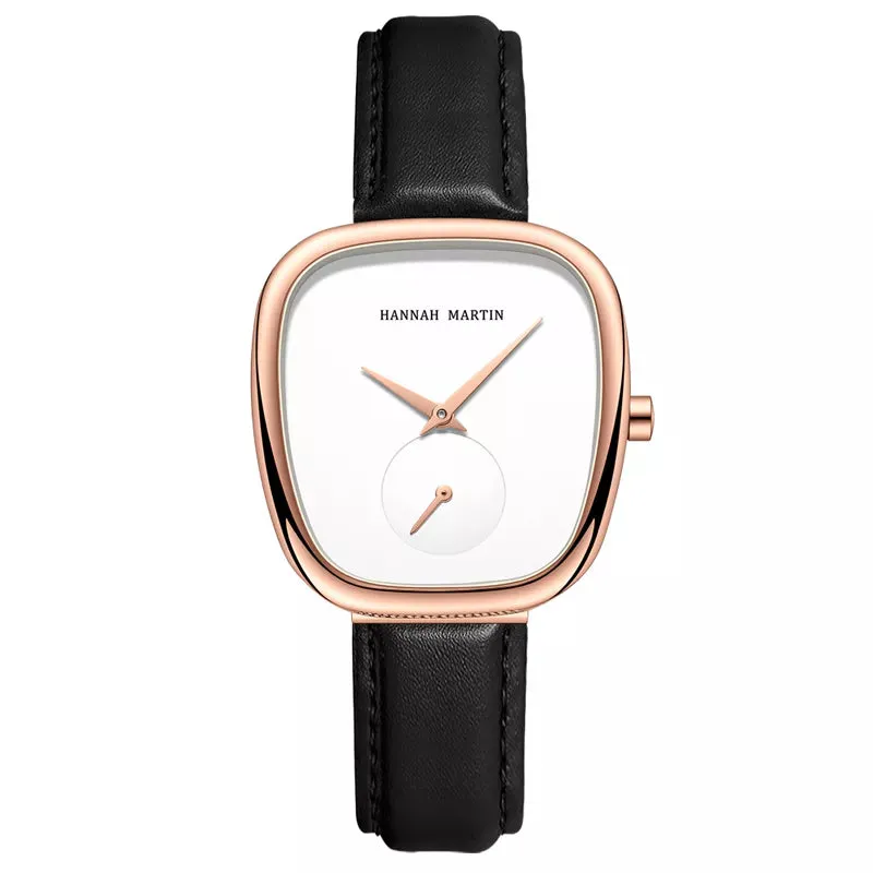 Fashionable Minimalist Style Oval Watches