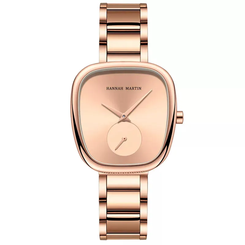 Fashionable Minimalist Style Oval Watches