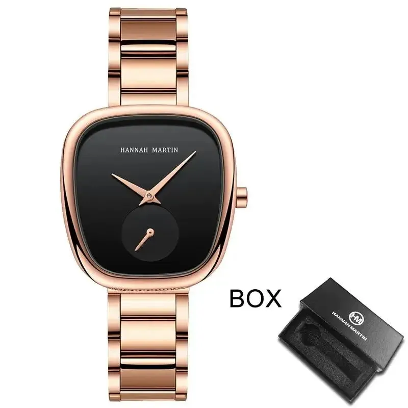Fashionable Minimalist Style Oval Watches