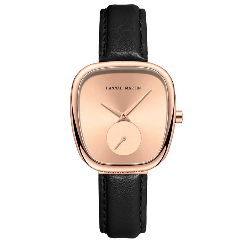 Fashionable Minimalist Style Oval Watches