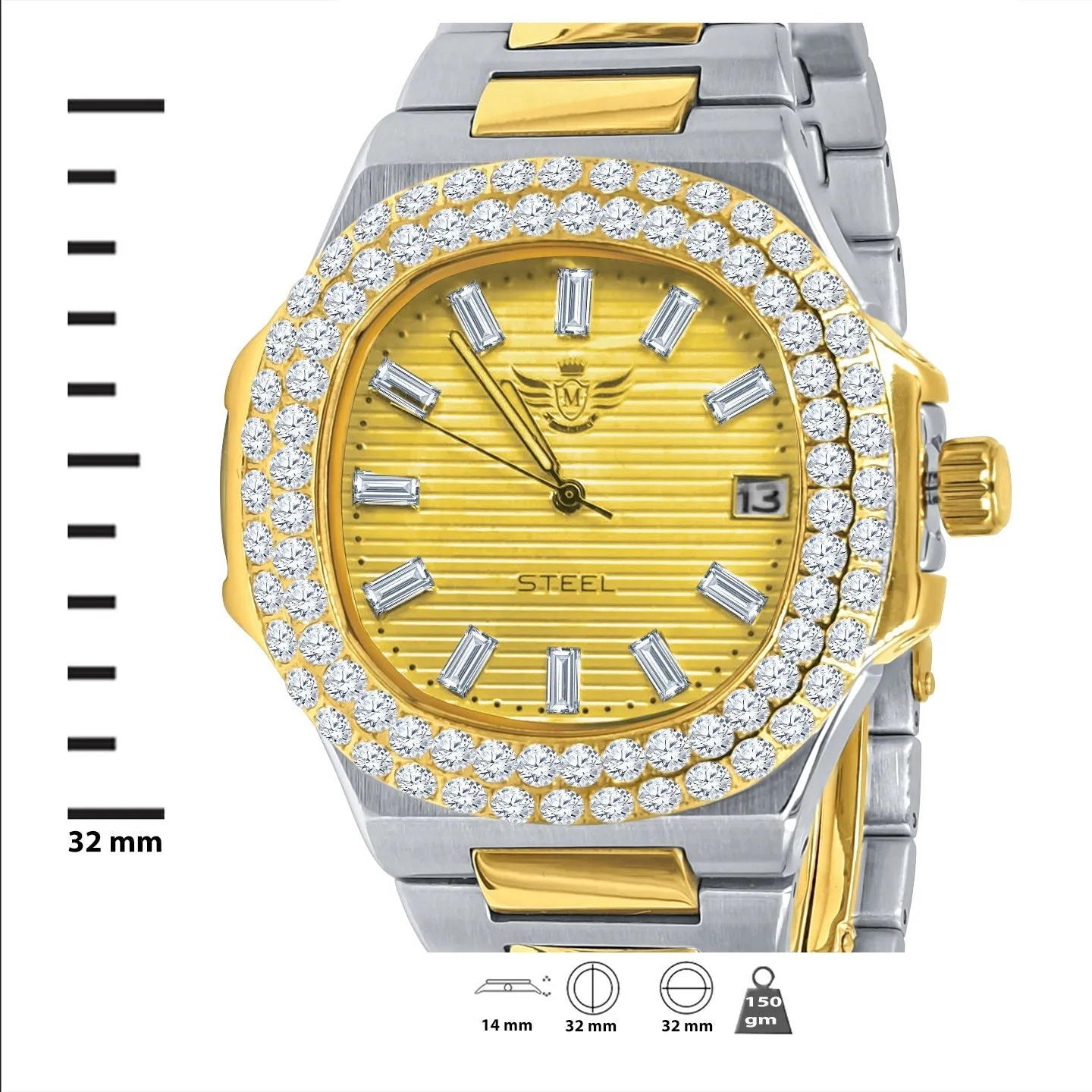 Gaylord Automatic Steel Watch