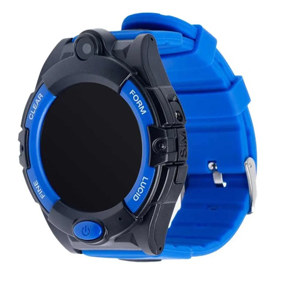 Green Lion Series 4 GL-KD10 4G Kids Smart Watch Black Case With Blue Strap