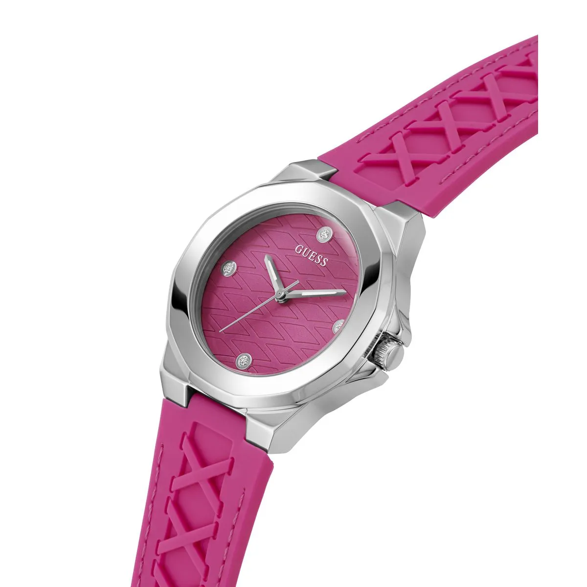 Guess Pink Dial Women Analog Watch - GW0599L1