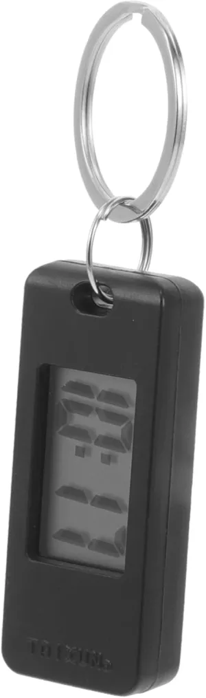 KESYOO Digital Watch Keychain Keychain Watch for Boys and Girls Students Keychain Watch Mute Hanging Watch