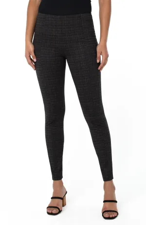 Liverpool Reese High Rise Ankle Legging 28 ins In Mini Plaid