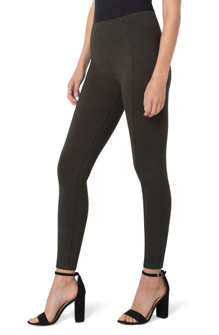 Liverpool Reese High Rise Ankle Legging 28 ins In Mini Plaid
