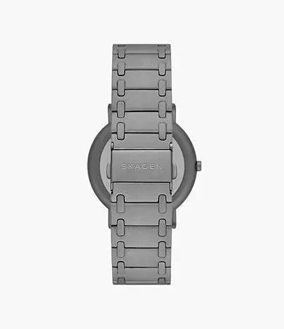 SKW6913 - Skagen Signatur Three-Hand Charcoal Stainless Steel Bracelet Watch for Ladies