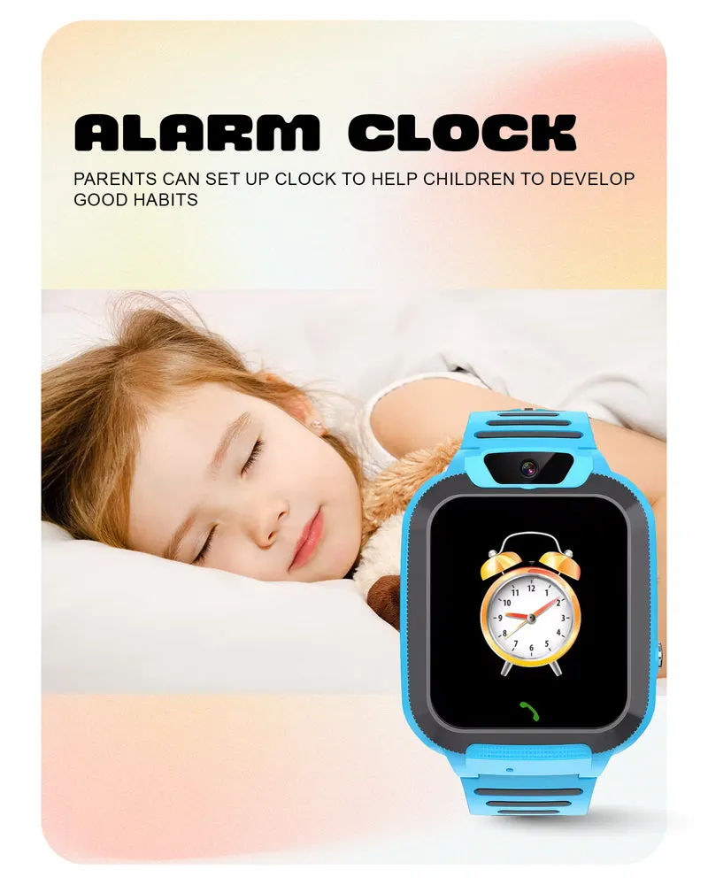 Spiky Basilisk Kids' Cute Waterproof Smartwatch With GPS - Pink
