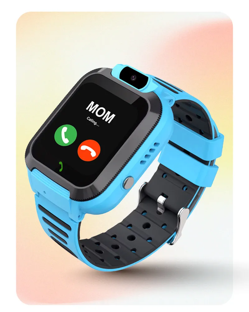 Spiky Basilisk Kids' Cute Waterproof Smartwatch With GPS - Pink