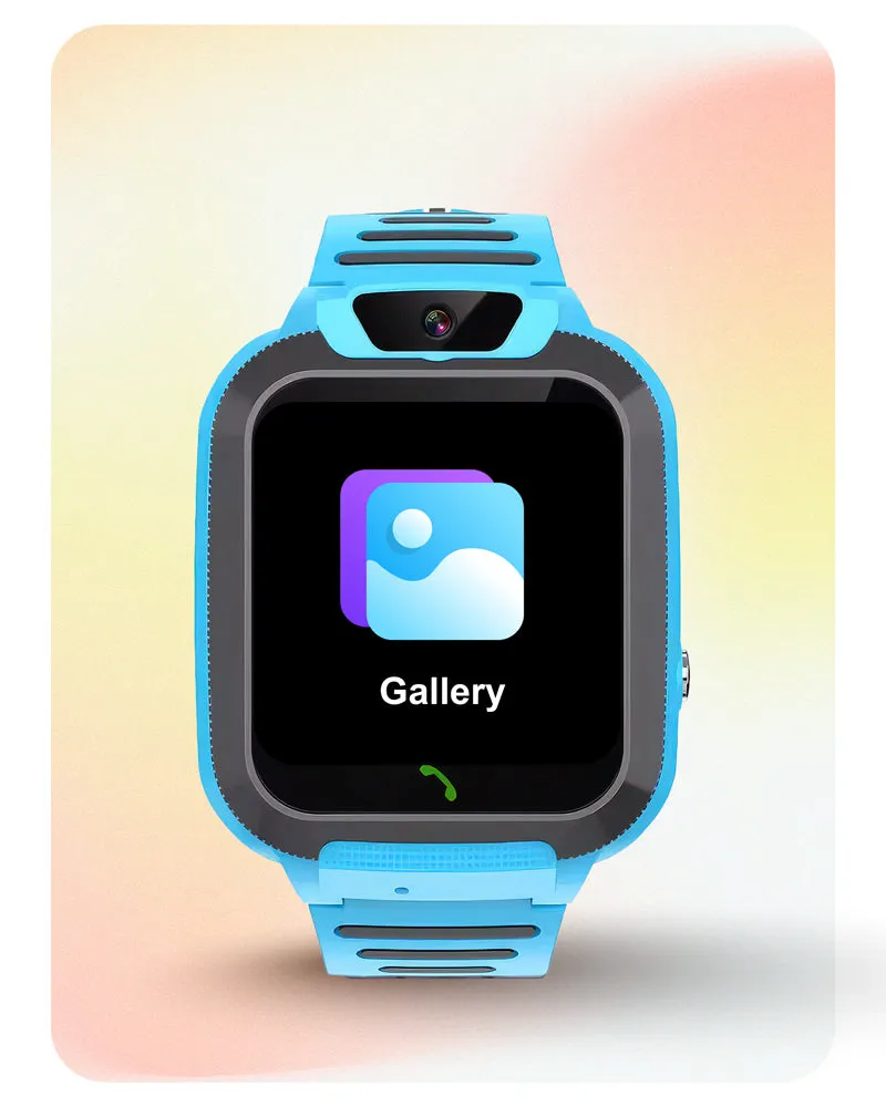 Spiky Basilisk Kids' Cute Waterproof Smartwatch With GPS - Pink