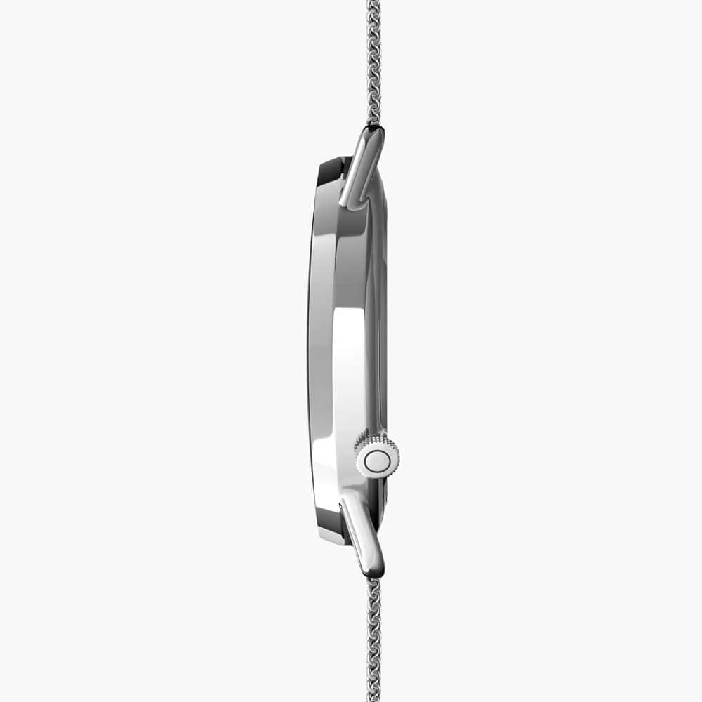 The Rainforest Curve | Green Dial - Silver Case