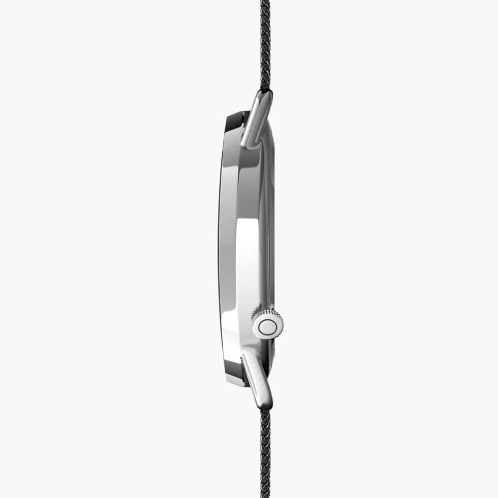 The Rainforest Curve | Green Dial - Silver Case