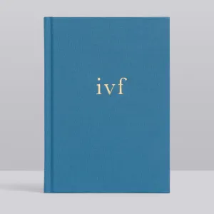 Write To Me - IVF Journal - Blue
