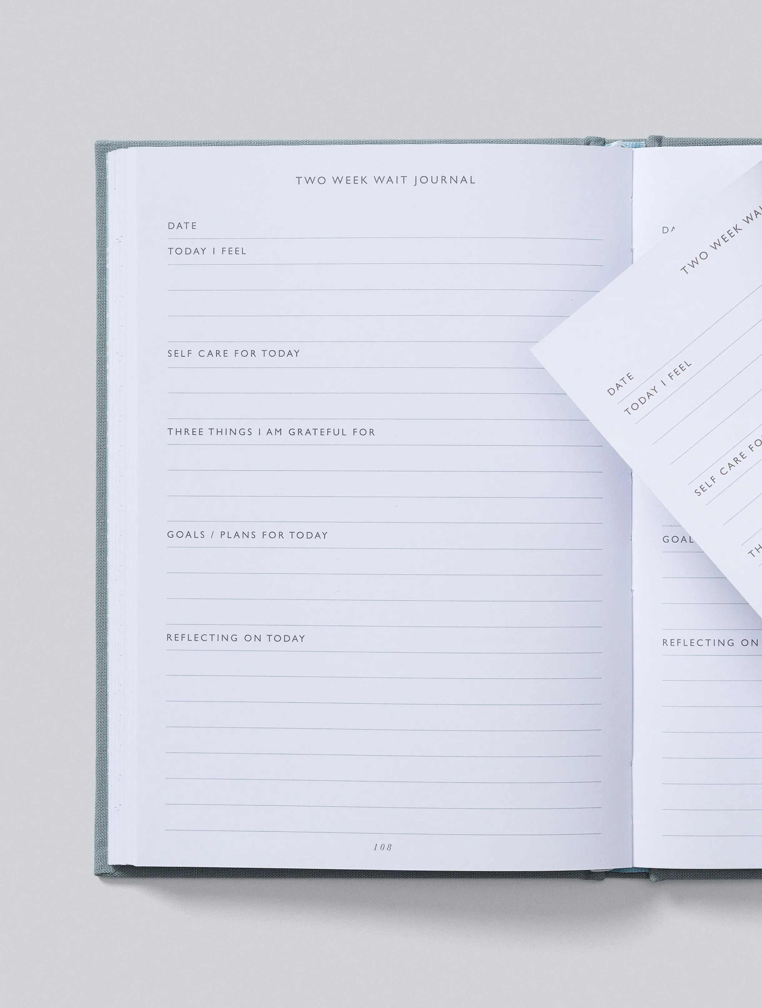 Write To Me - IVF Journal - Grey