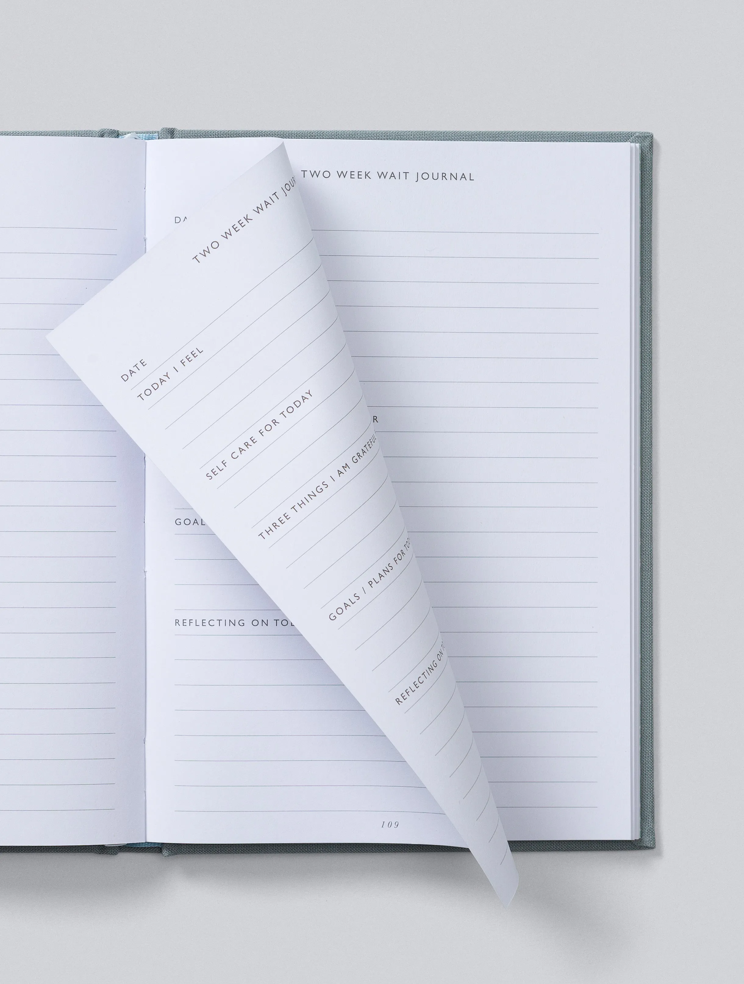 Write To Me - IVF Journal - Grey