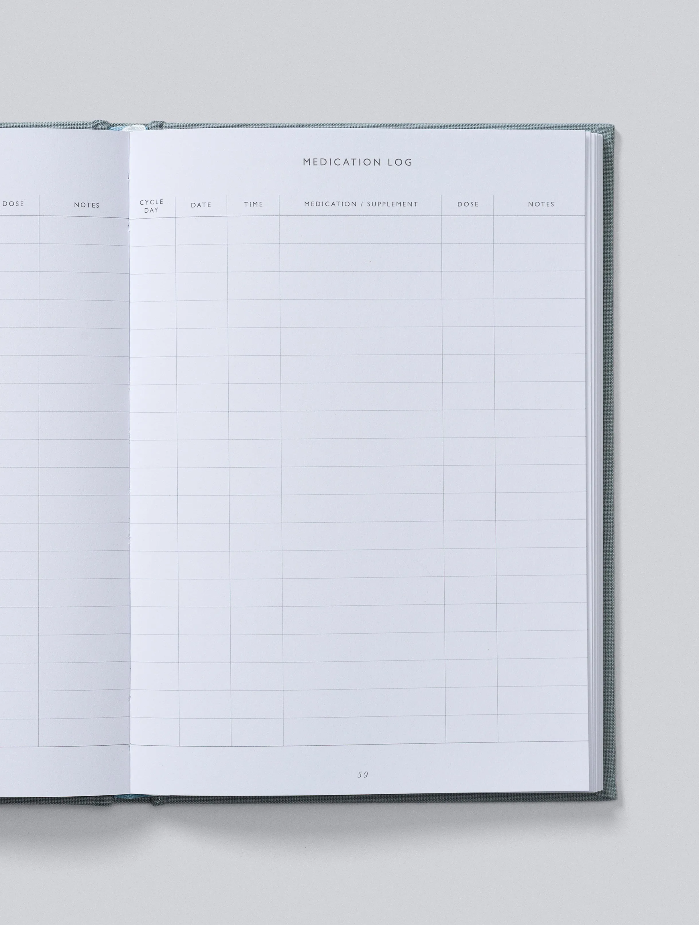 Write To Me - IVF Journal - Grey